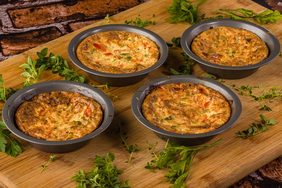 MINI CRUSTLESS QUICHE